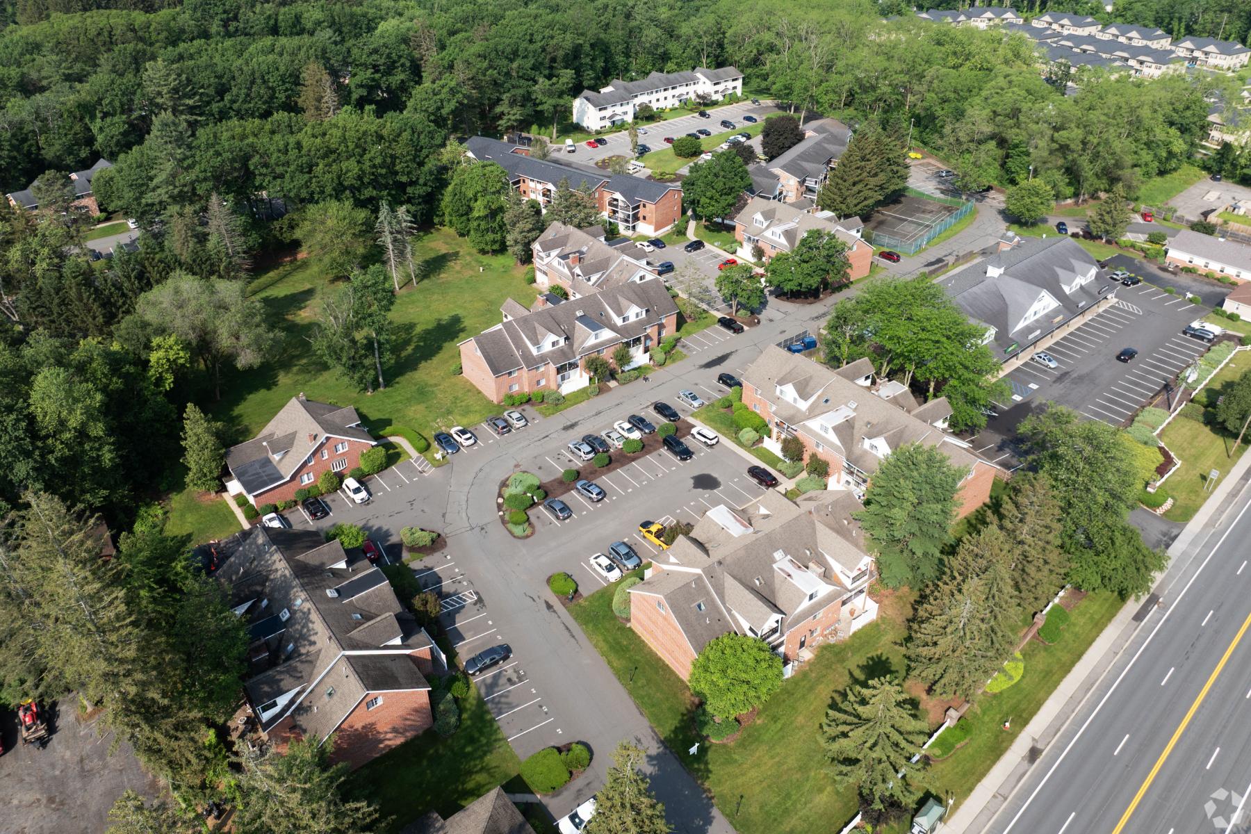 Carpenter Village Apartments For Rent Guilderland, NY Arial View Carpenter Village Apartments For Rent Guilderland, NY Arial View